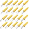 Corn on The Cob Holders, Stainless Steel Corn Holders Corn on The Grill Corn Seat(20PCS)