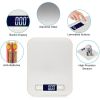 5KG/1G Electronic Kitchen Scale White