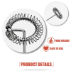 Frother Electric Milk Mixer Drink Foamer Coffee Egg Beater Whisk Latte Stirrer Not Included Battery
