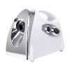 Electric Meat Grinder Sausage Maker with Handle White