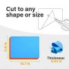 3 Pack Silicone Placemats Non-stick Table Mat Heat Resistant Food Grade Placepad