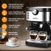 Espresso Machine 15 Bar For Espresso,  High Performance 1300W With Foaming Milk Frother Wand