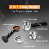 Espresso Machine 15 Bar For Espresso,  High Performance 1300W With Foaming Milk Frother Wand