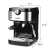 Espresso Machine 15 Bar For Espresso,  High Performance 1300W With Foaming Milk Frother Wand