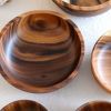 Polishing Salad Bowl Japanese Practical Wooden Soup Bowl Kitchen Supplies