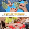 3 Pack Silicone Placemats Non-stick Table Mat Heat Resistant Food Grade Placepad