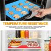 3 Pack Silicone Placemats Non-stick Table Mat Heat Resistant Food Grade Placepad