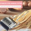 1Pcs Spaetzle Makers Non-Slip Handle Noodle Maker Manual Noodle Cutter Stainless Steel Tool