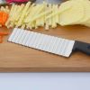 French Stainless Steel Wave Knife Professional Potato Cutting Melons And Fruits French Fries Cutter