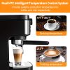 Espresso Machine 15 Bar For Espresso,  High Performance 1300W With Foaming Milk Frother Wand