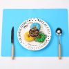 3 Pack Silicone Placemats Non-stick Table Mat Heat Resistant Food Grade Placepad