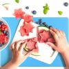 3 Pack Silicone Placemats Non-stick Table Mat Heat Resistant Food Grade Placepad