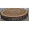 Rustic Wood Slab, Charcuterie boards, Cutting Boards, Cake Stands, Serving Platters or Center Pieces With Bark