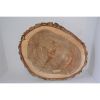 Rustic Slab Charcuterie board, Cake Stand, Cutting Board, Food Serving, or Center Piece, With Legs, With Bark