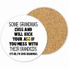Some Grandmas Cuss Funny Mug and Coaster Set