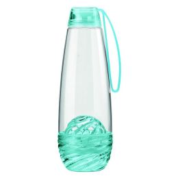 Guzzini On The Go Bottle with Infuser, PCTA, Clear Blue
