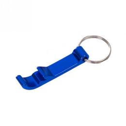 Colorful 4 In 1 Bottle Opener Metal Beer Bar Open Bottle Tool Summer Beverage Beer Accessories (Color: Blue)