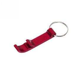 Colorful 4 In 1 Bottle Opener Metal Beer Bar Open Bottle Tool Summer Beverage Beer Accessories (Color: Red)