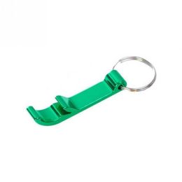 Colorful 4 In 1 Bottle Opener Metal Beer Bar Open Bottle Tool Summer Beverage Beer Accessories (Color: Green)