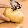 Multicolor Grater Three-in-one Multifunctional Peeling Knife Melon Fruit Kitchen Gadget