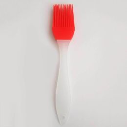 Silicone Baking Bakeware Bread Cooking Brushes Pastry Oil BBQ Tool (Color: Red)