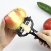 Kitchen Accessories Planer Multifunctional 360 Degree Rotary Potato Peeler Gadget 3 Blades