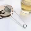 Stainless Steel Tea Infuser Sphere Mesh Tea Strainer Coffee Herb Spice Filter Diffuser Handle Ball