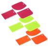 3PCS/Set Colorful Multifunctional Irregular Teeth Edge DIY Cream Scraper Cake Mold Tools