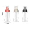 350ml 5 Hole Squeeze Condiment Bottles With Nozzles Plastic Ketchup Mustard Hot Sauces Olive Oil Bottles Kitchen Accessories