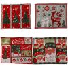 Christmas decorations European cartoon forest man placemat holiday atmosphere decoration props