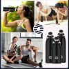 Healter 20oz Leakproof Free Drinking Water Bottle with Spout Lid for, 600ml Stainless Steel Sports Water Bottle for Fitness, Gym and Outdoor Sports
