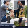 Healter 20oz Leakproof Free Drinking Water Bottle with Spout Lid for, 600ml Stainless Steel Sports Water Bottle for Fitness, Gym and Outdoor Sports