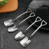 Stainless Steel Coffee Spoon Retro Shovel Ice Cream Spoon Creative Tea-Spoon Fashion Tableware